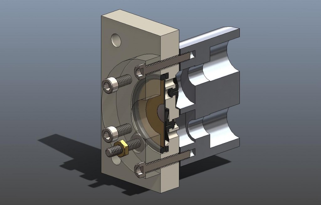 piezo pump assembly